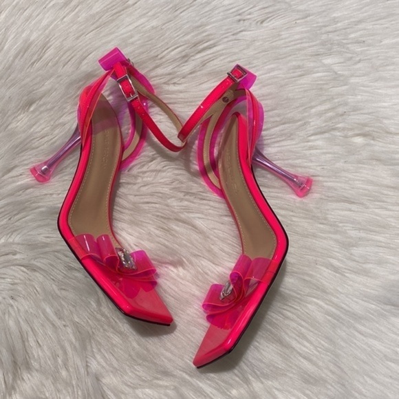 New Mach & Mach French Bow‎ Square toe sandal heel size 37EU - Picture 14 of 14